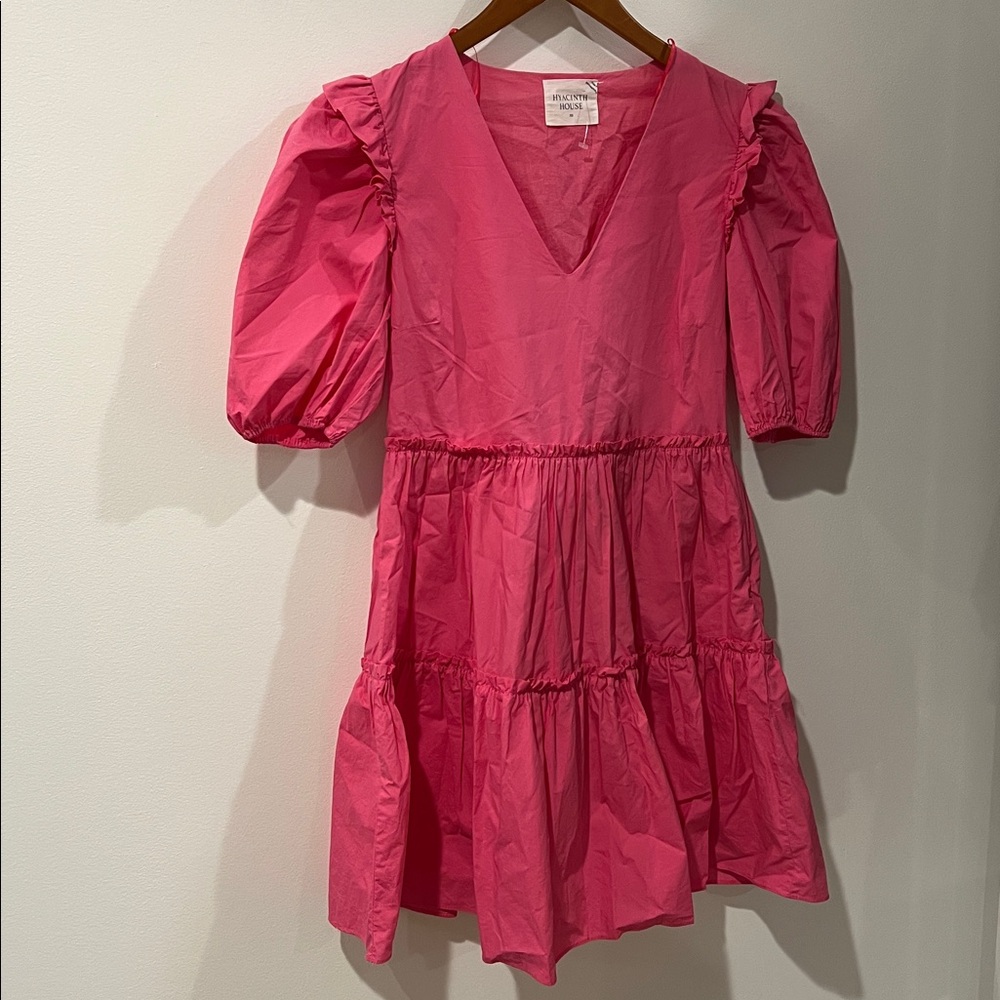 Tuckernuck Hyacinth House Fuchsia Pascale Mini Dress Size XS - Picture 6 of 7